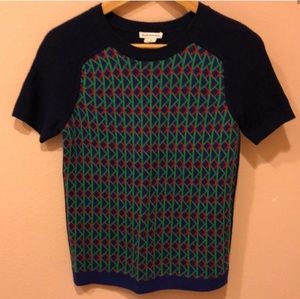 Club Monaco short sleeve sweater